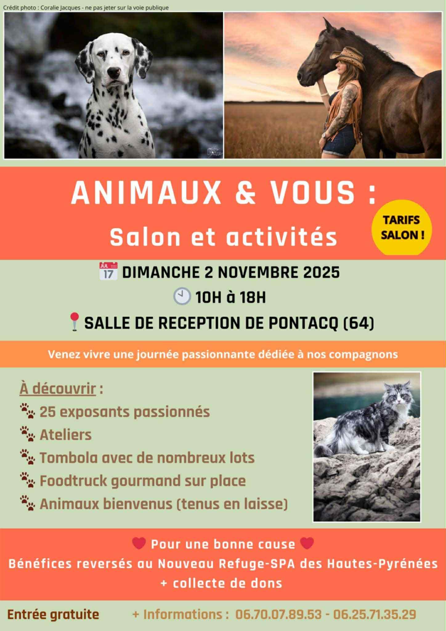 Salon animalier : ANIMAUX & VOUS event photo